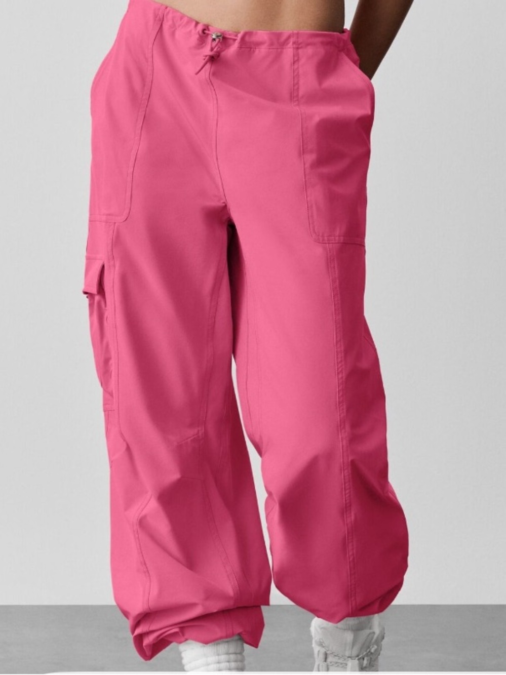 ALO LOW RISE megastar cargo Paradise pink NWT XS (Alo004)